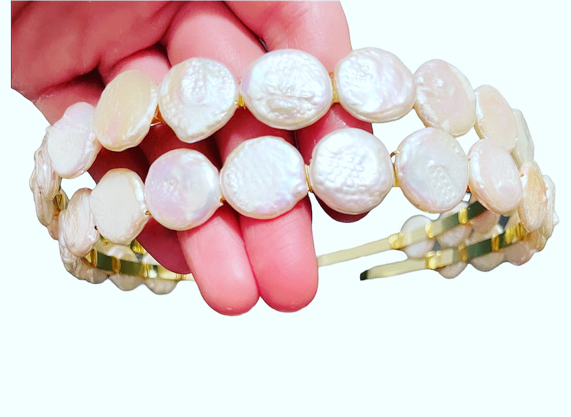 Moxie x Hettie “Ocean Pearl Headband”