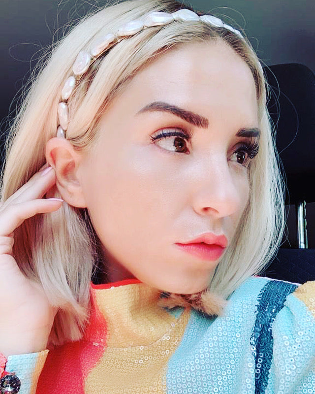 Moxie x Hettie “Ocean Pearl Headband”