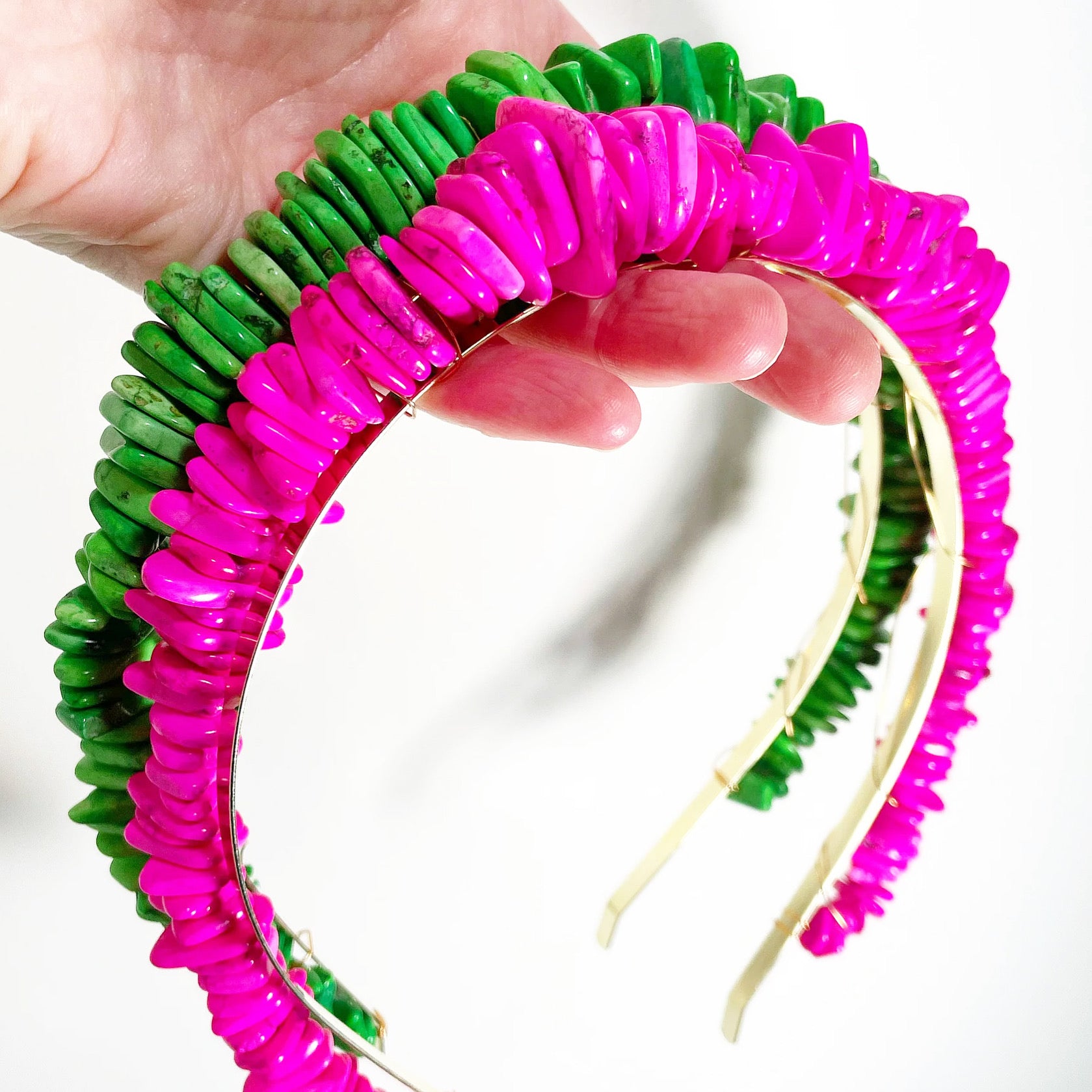 Gemstone Disc Crown