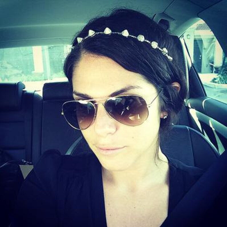Crystal Spike Headpiece