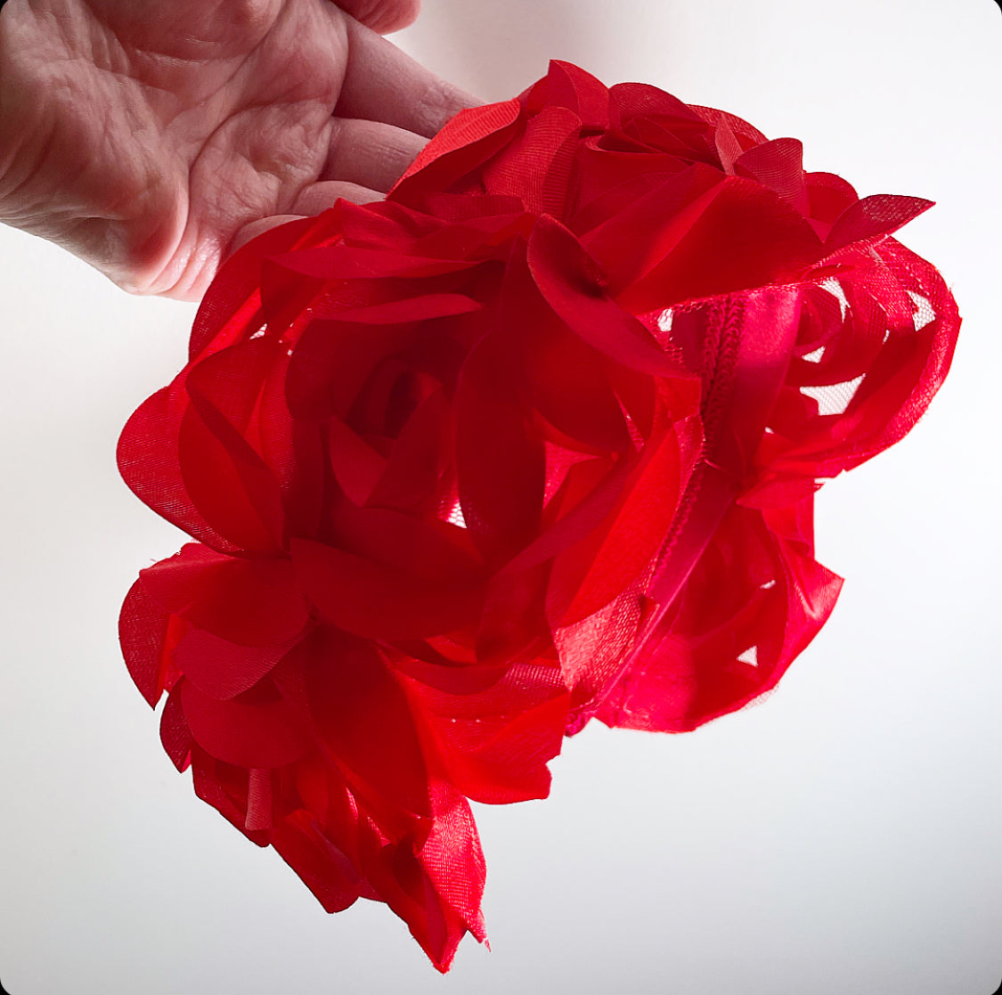 Satin Rosette Headband