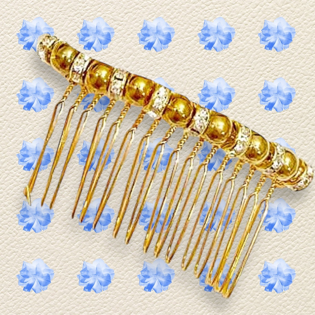 Studded Crystal Comb