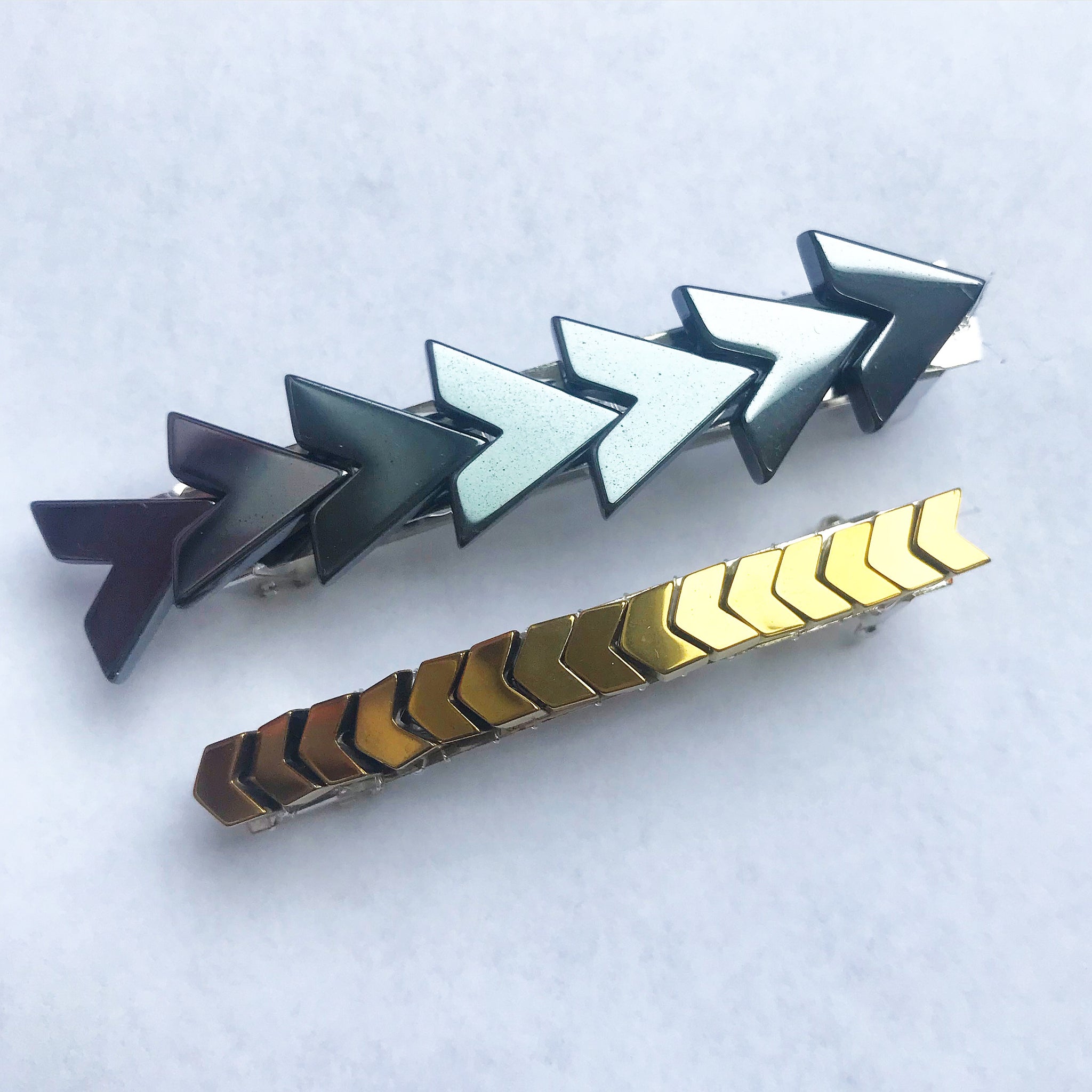 Metal Chevron Clip Set