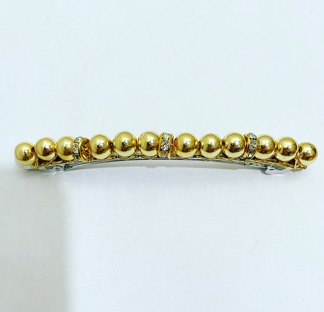 Gemstone Crystal Barrette