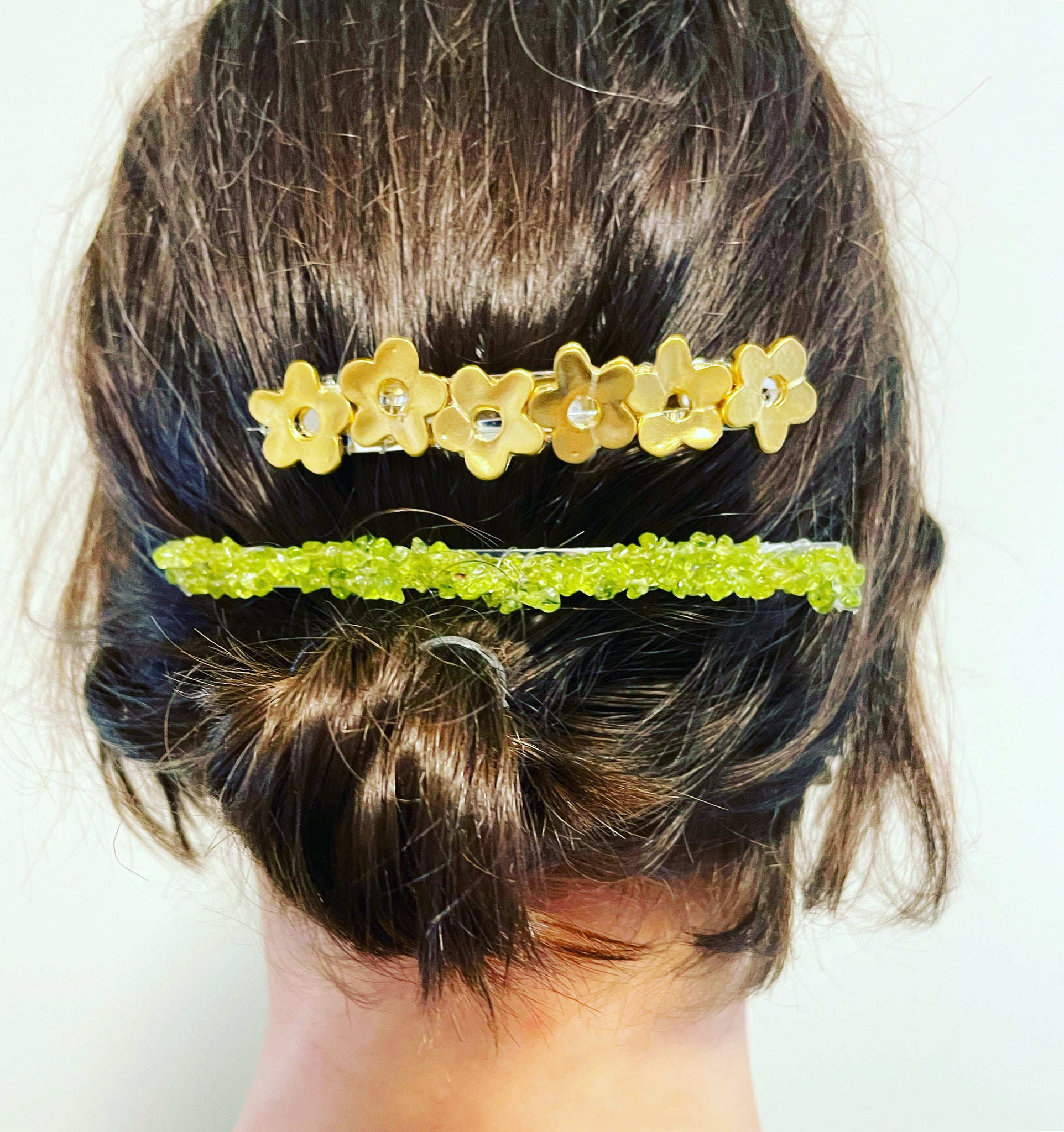 Rock Crystal Barrette