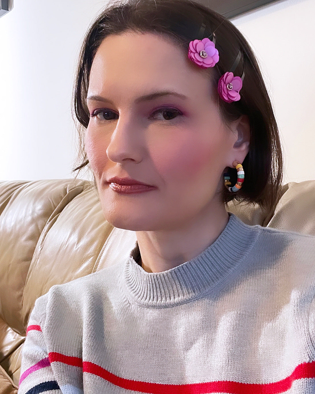 HETTIE x MOXIE Sequin Flower Snap Clip Set