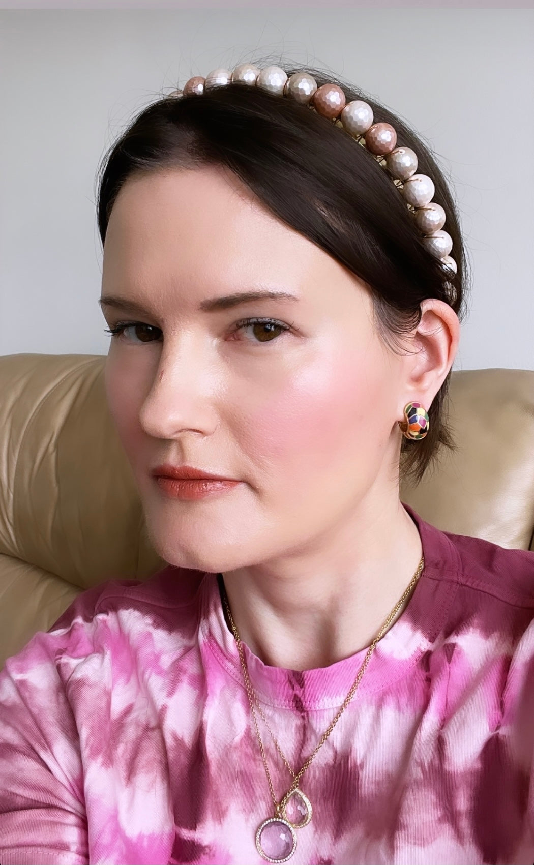 Disco Ball Gemstone Crown
