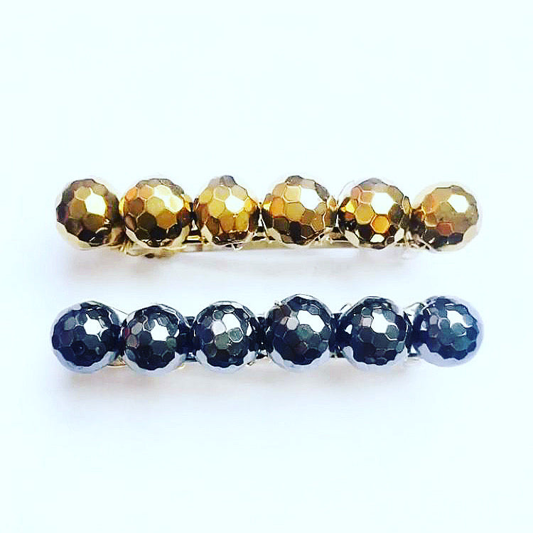 Disco Ball Metal Barrette