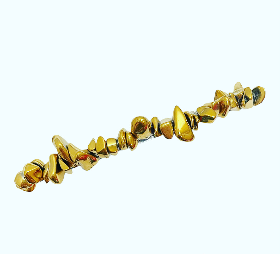 Gemstone Chip Barrette