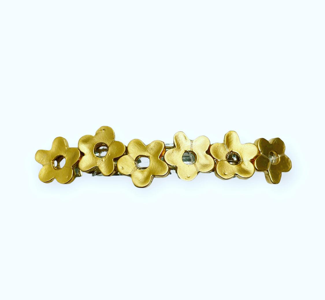 Daisy Flower Charm Barrette