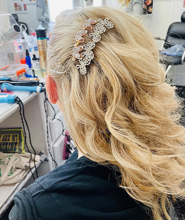 Crystal Bow Comb