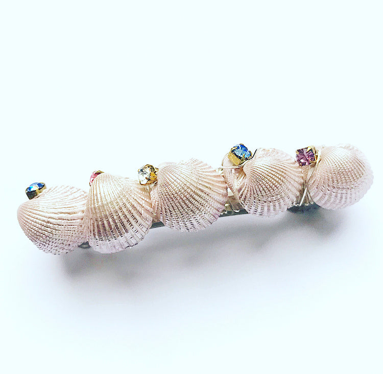 Crystal Shell Barrette