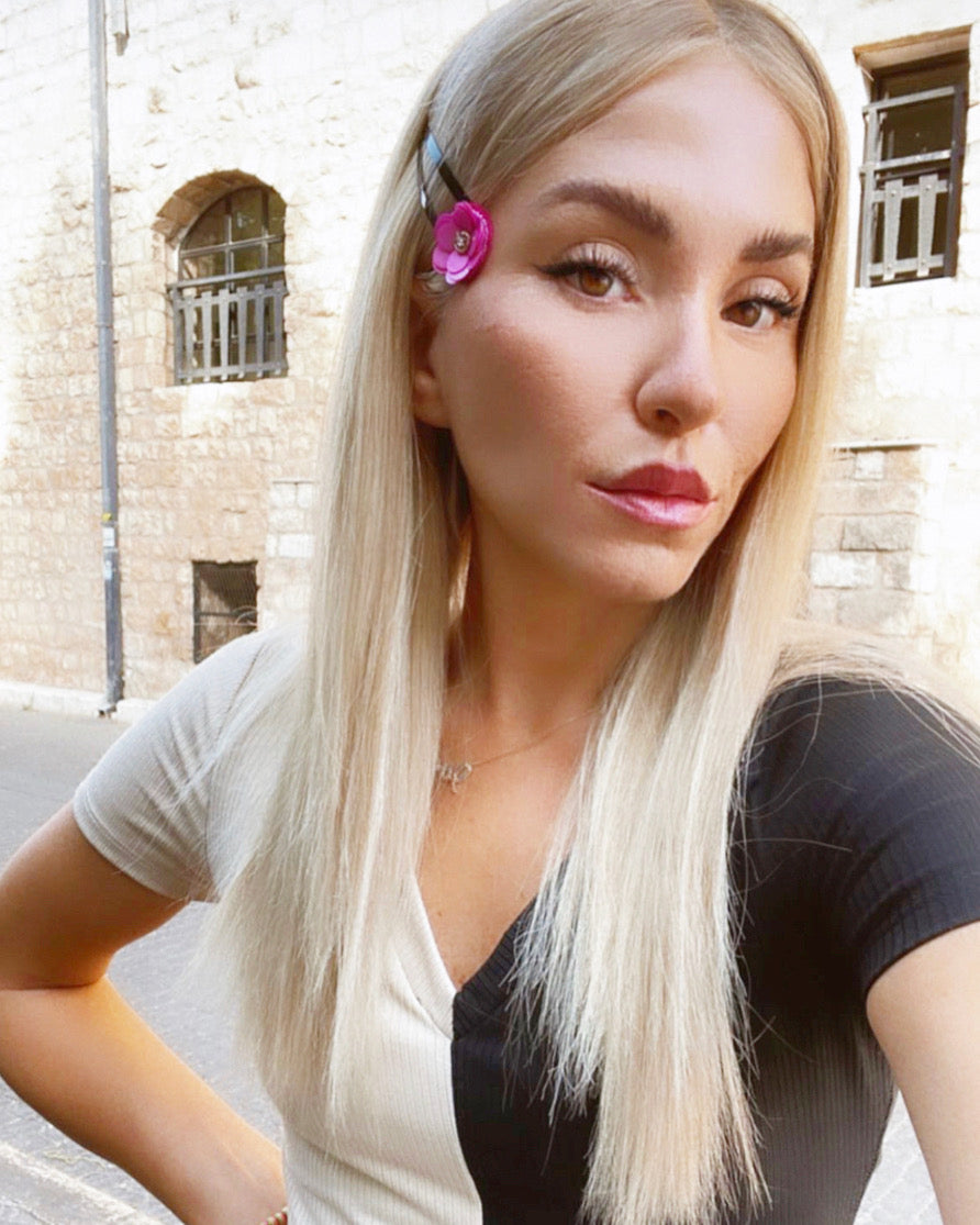 HETTIE x MOXIE Sequin Flower Snap Clip Set