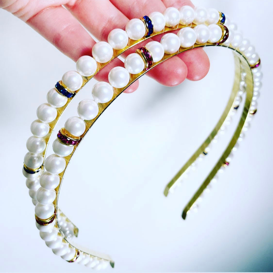 Pearl Crystal Crown