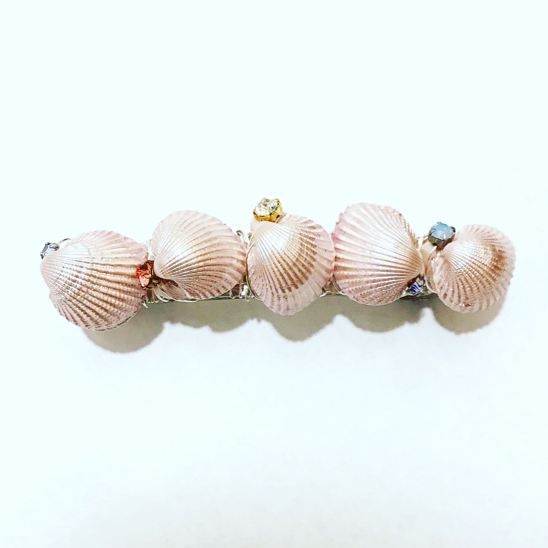 Crystal Shell Barrette