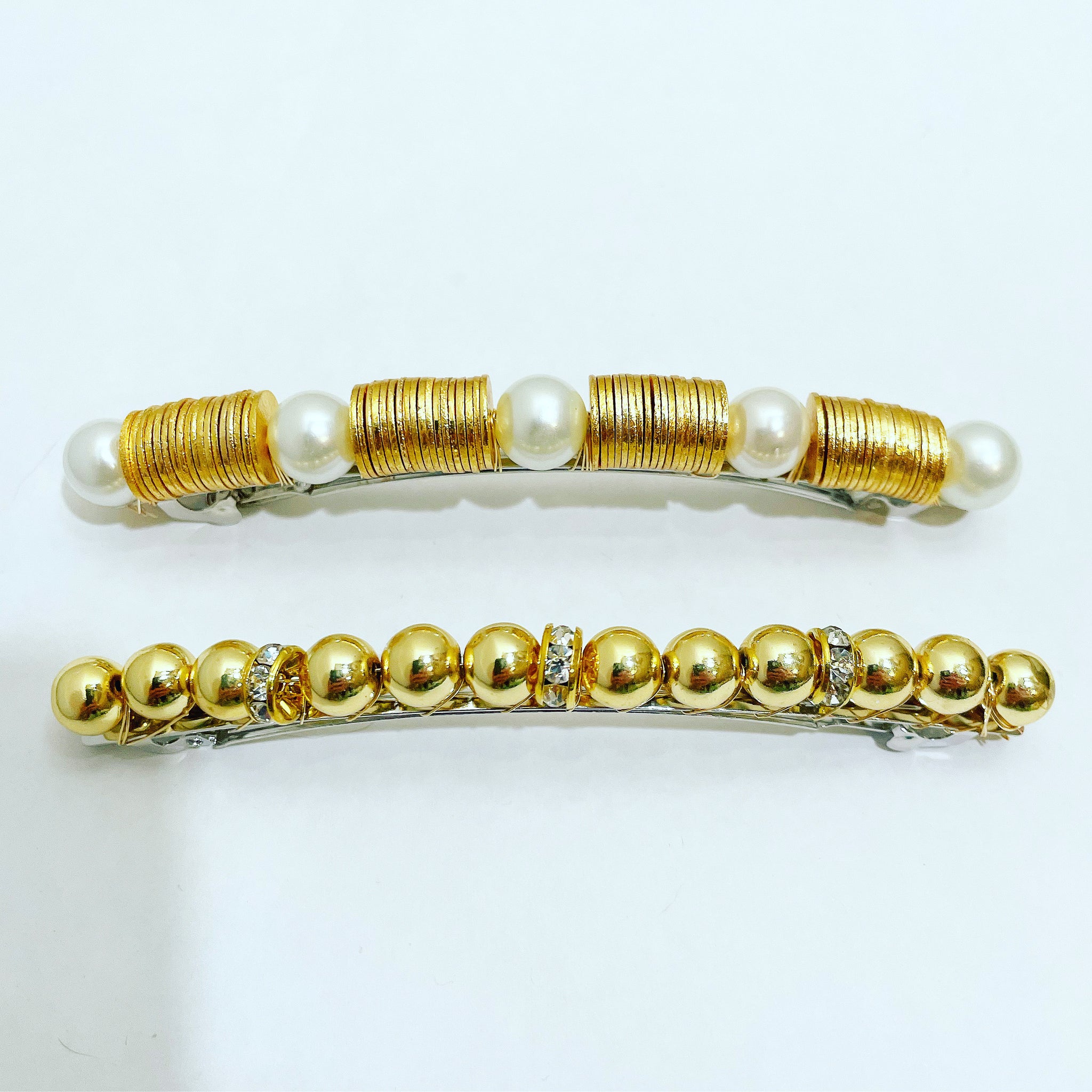 Pearl Disc Barrette