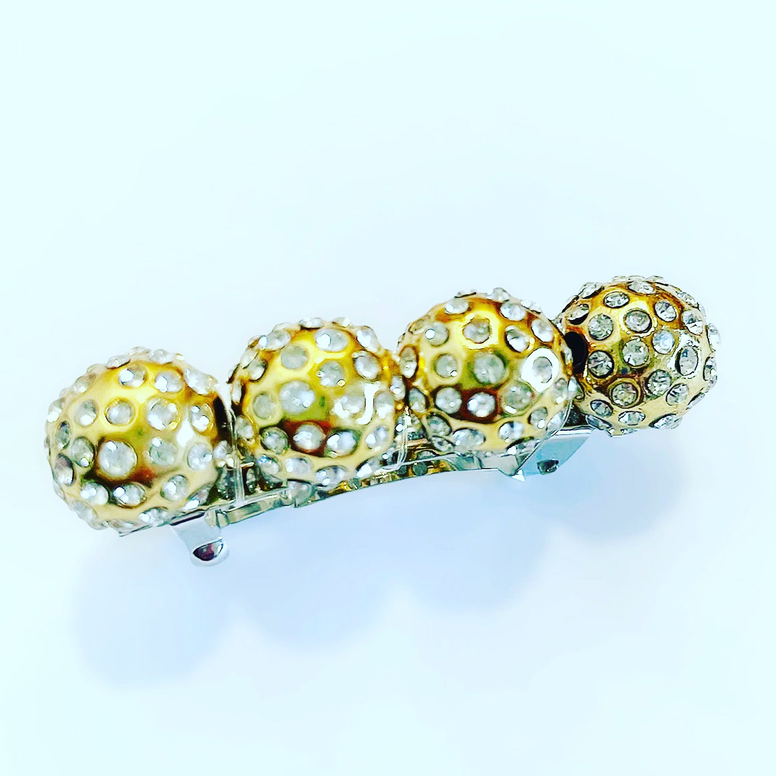 Crystal Bauble Barrette