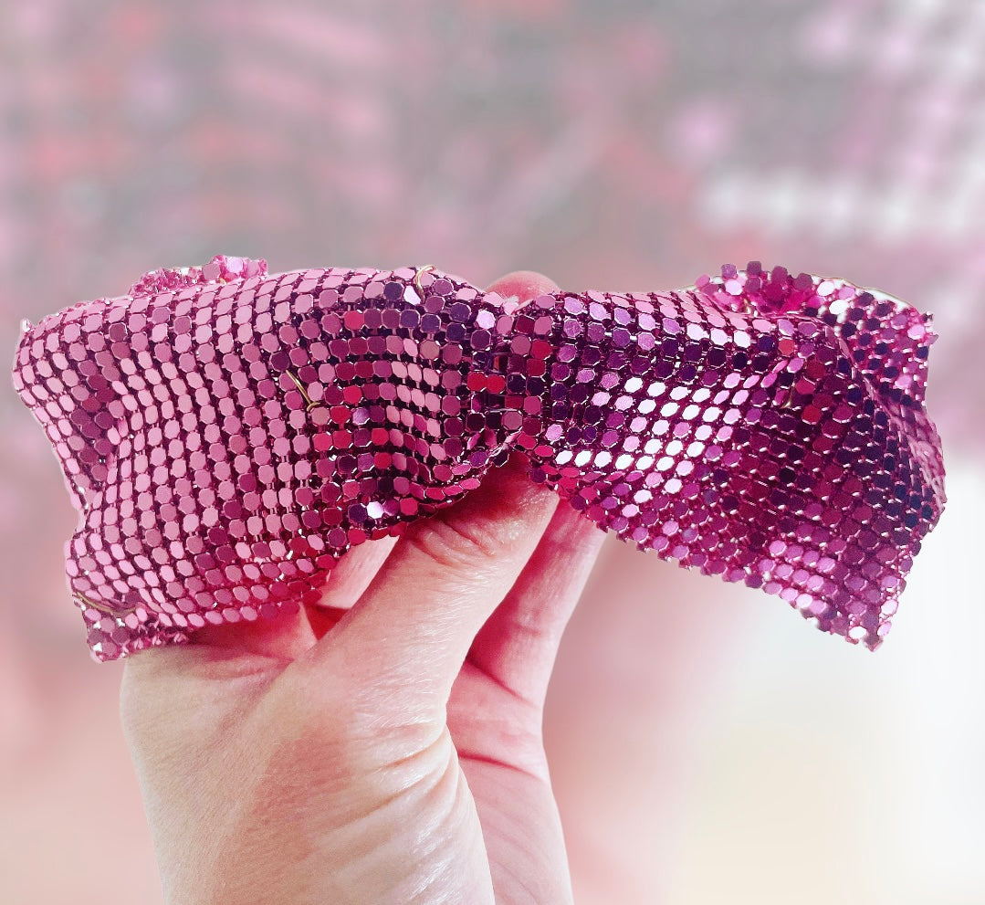 Chainmail Bow Barrette