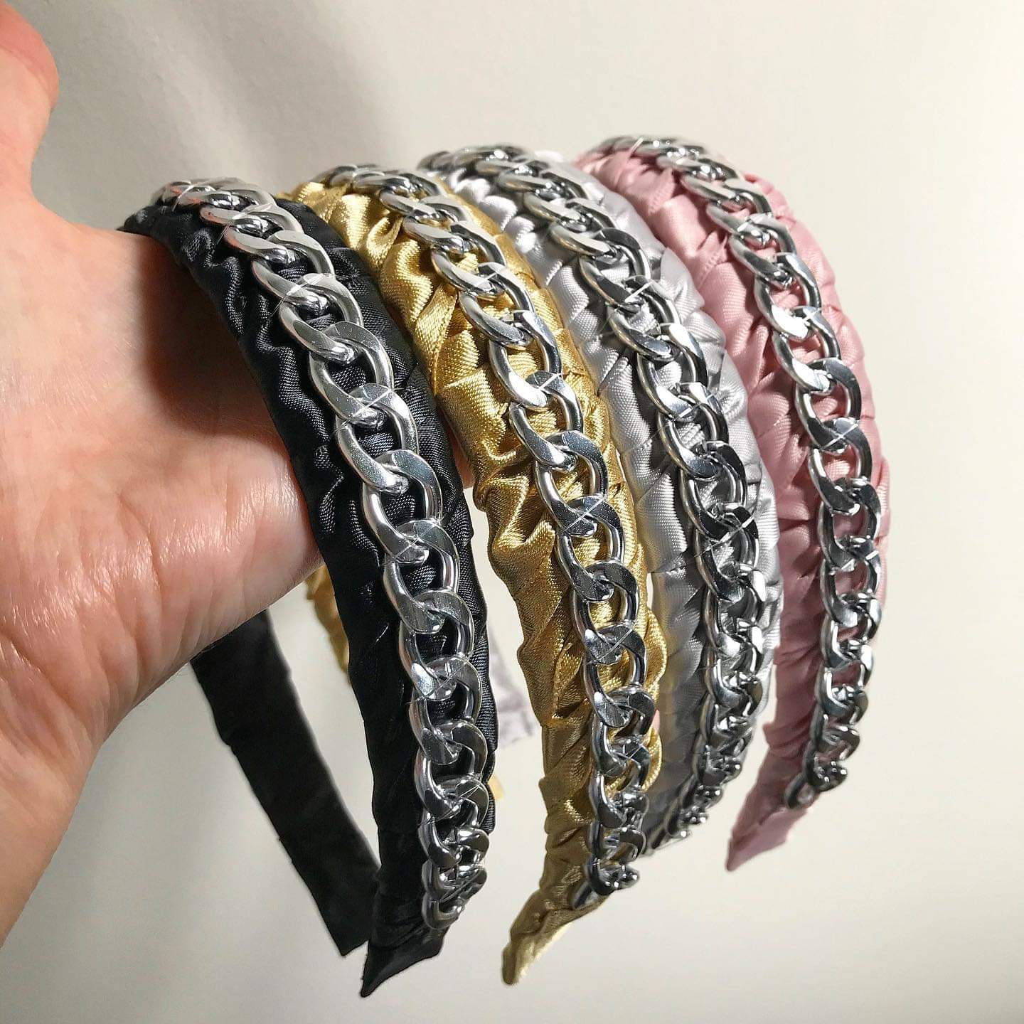 Satin Chain Headband