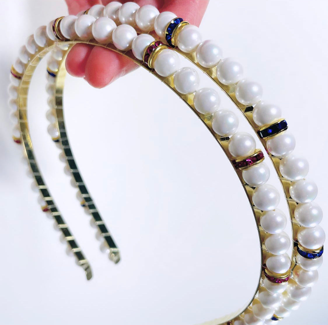 Pearl Crystal Crown