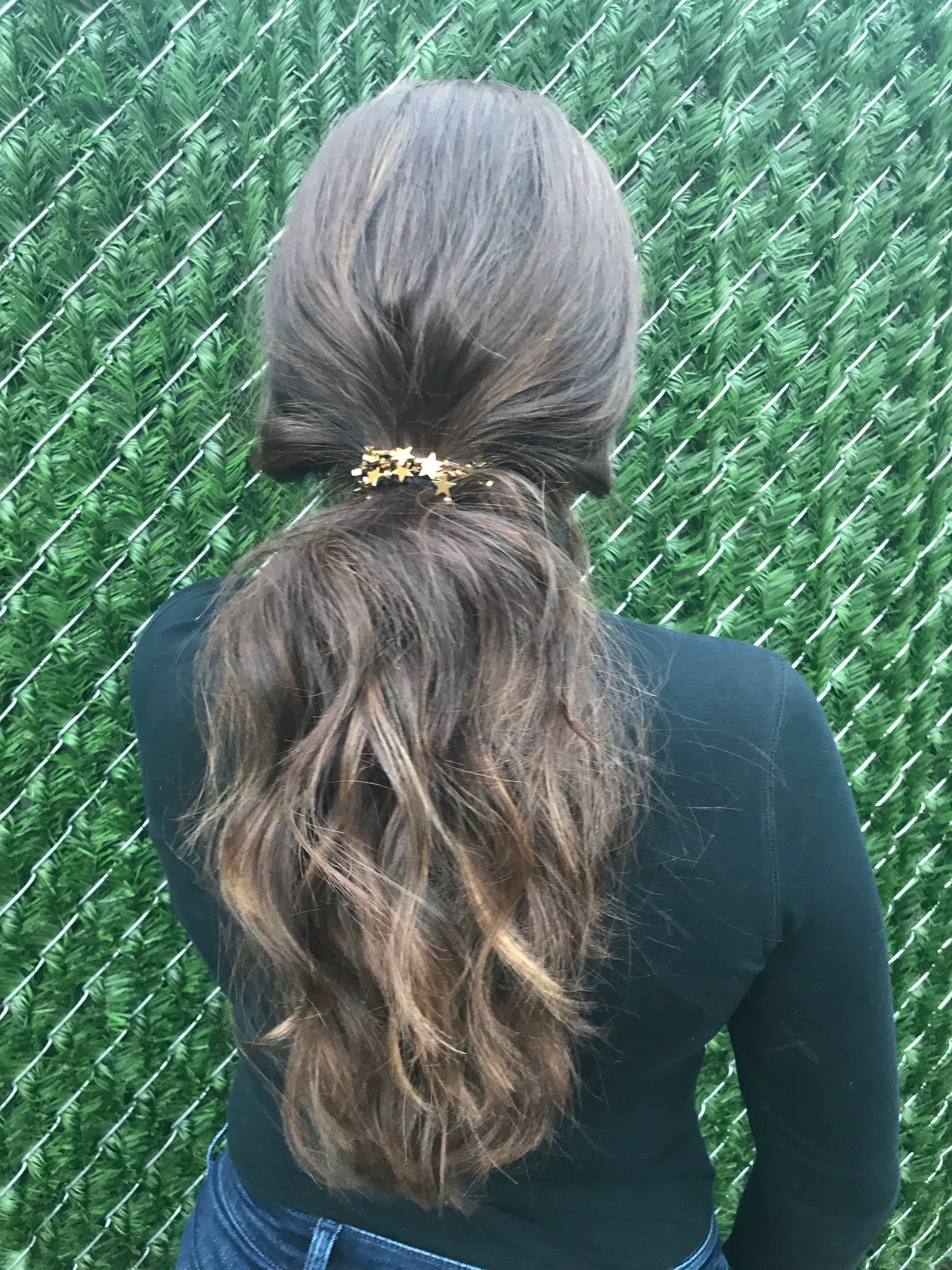 Metal Star Beaded Headpiece