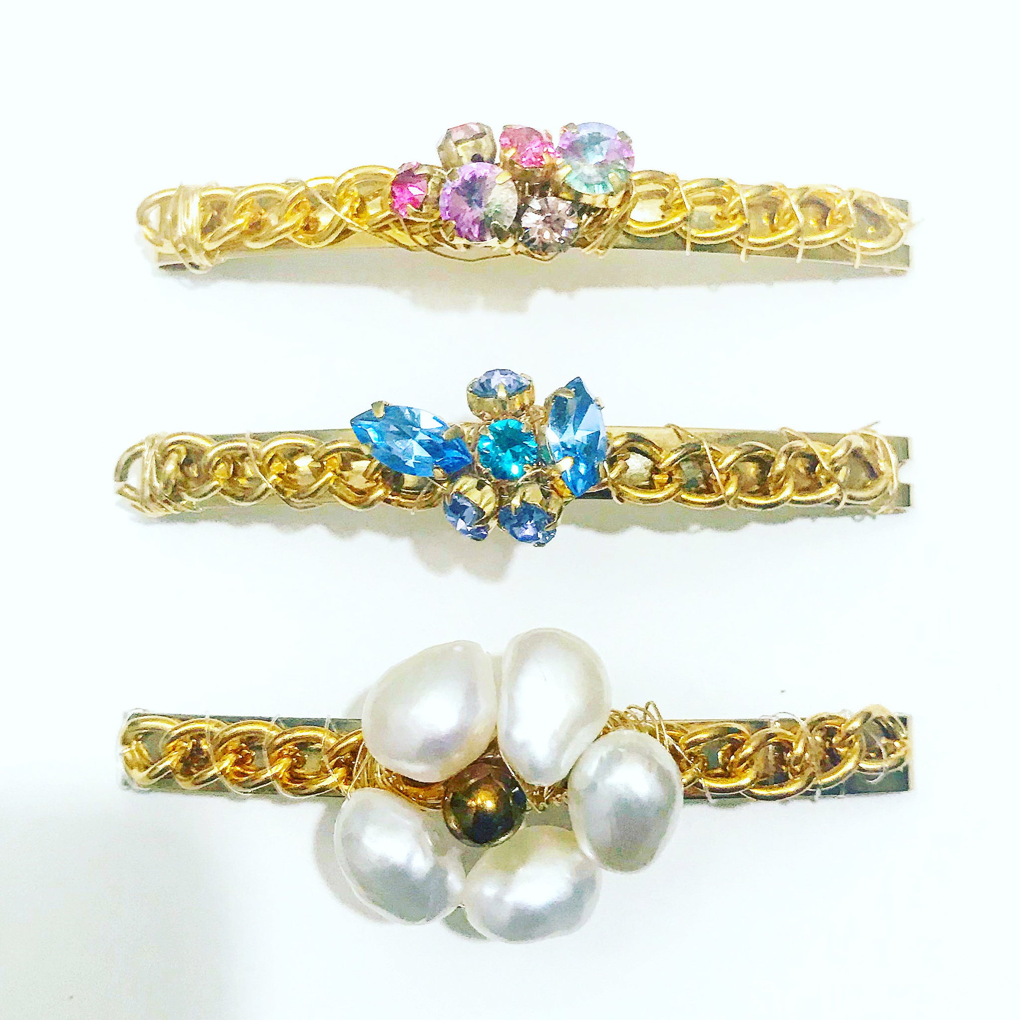 Gold Chain Hair Pin
