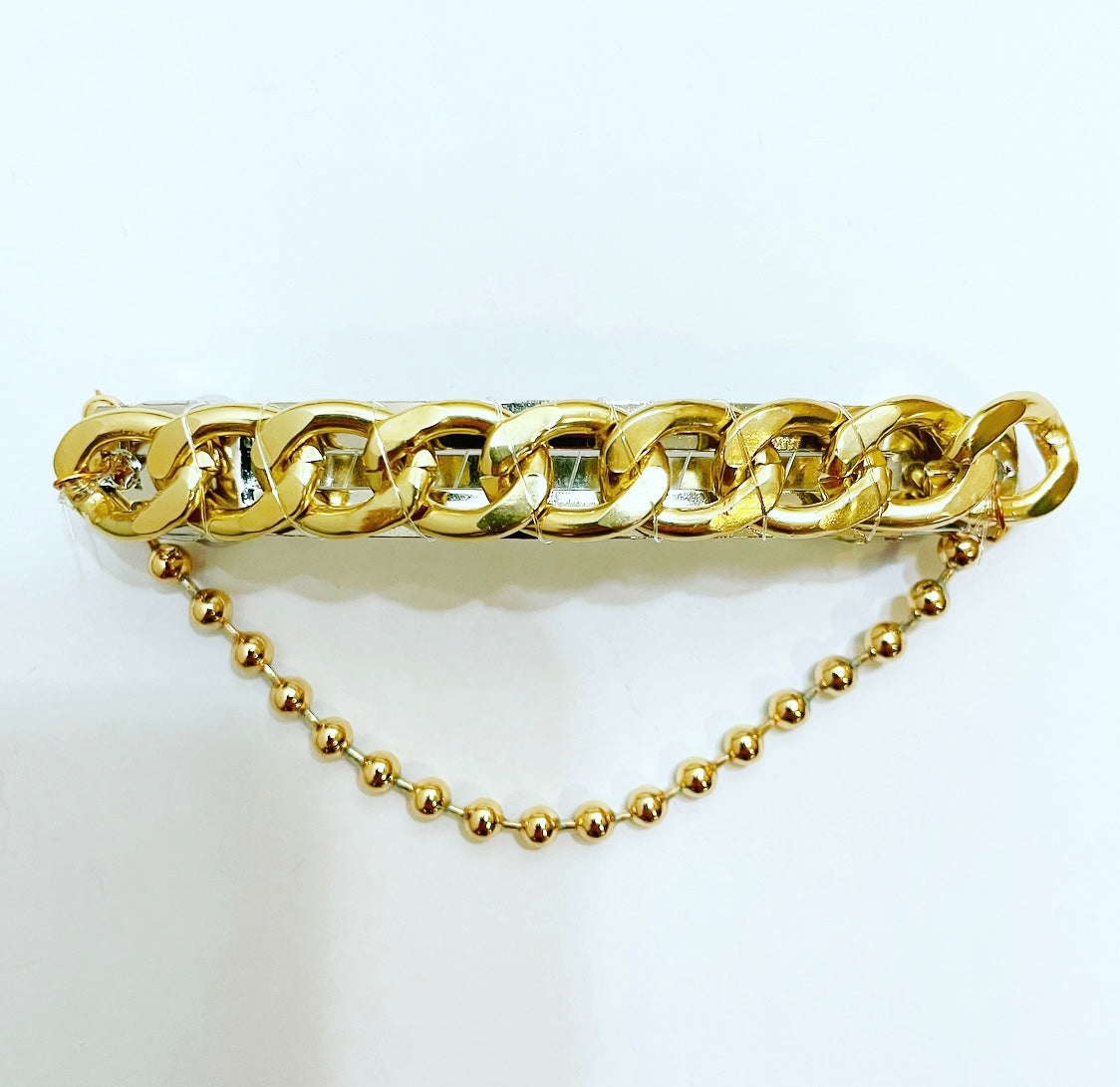 Hanging Chain Barrette