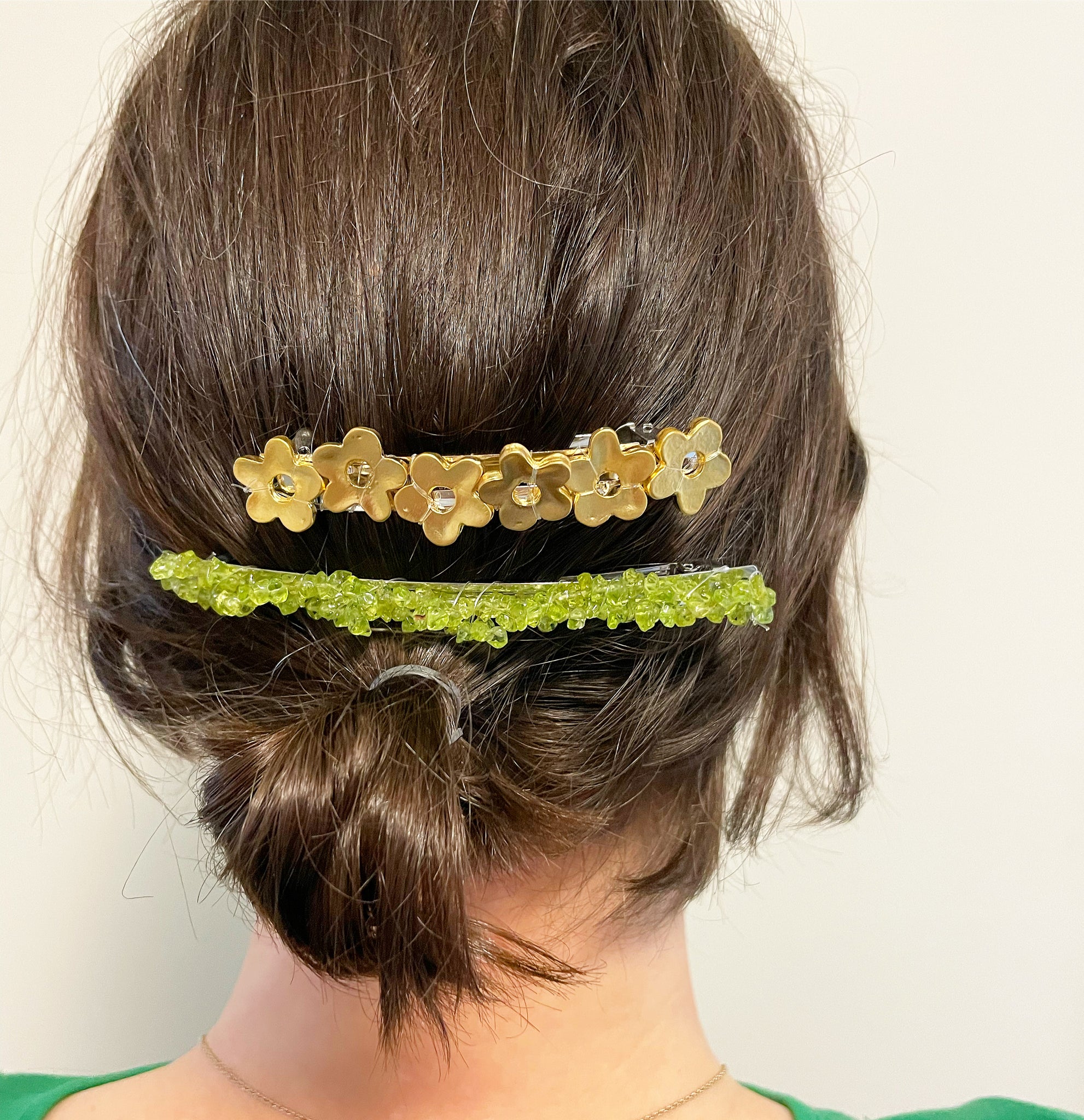 Daisy Flower Charm Barrette