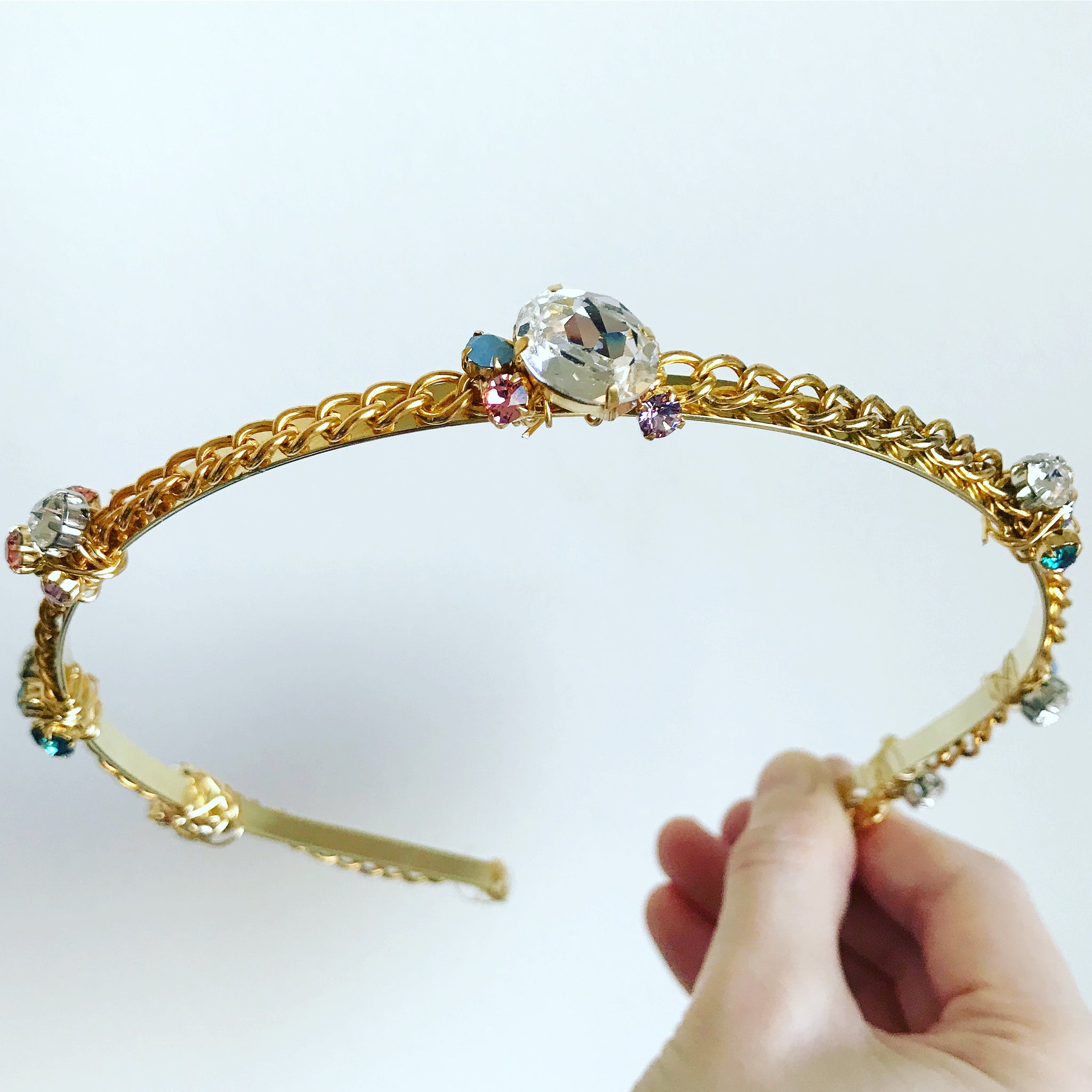 Rainbow Crystal Crown