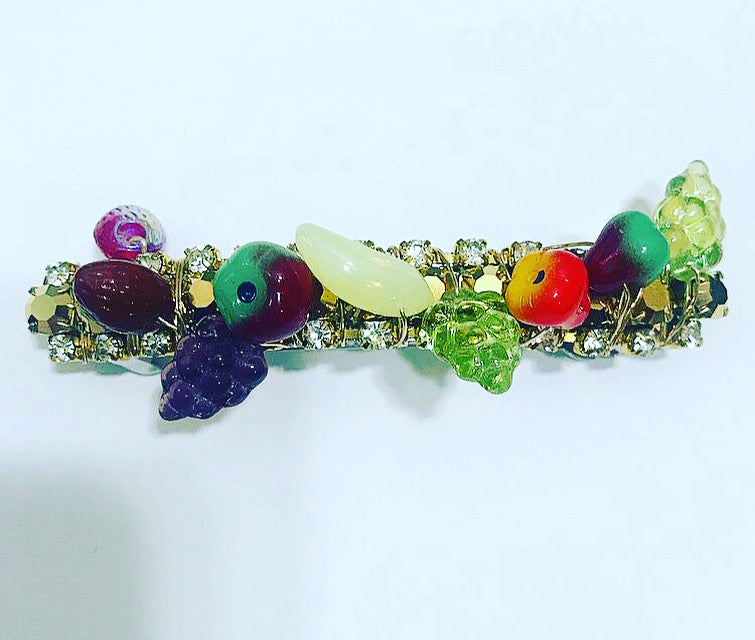 Crystal Fruits Barrette