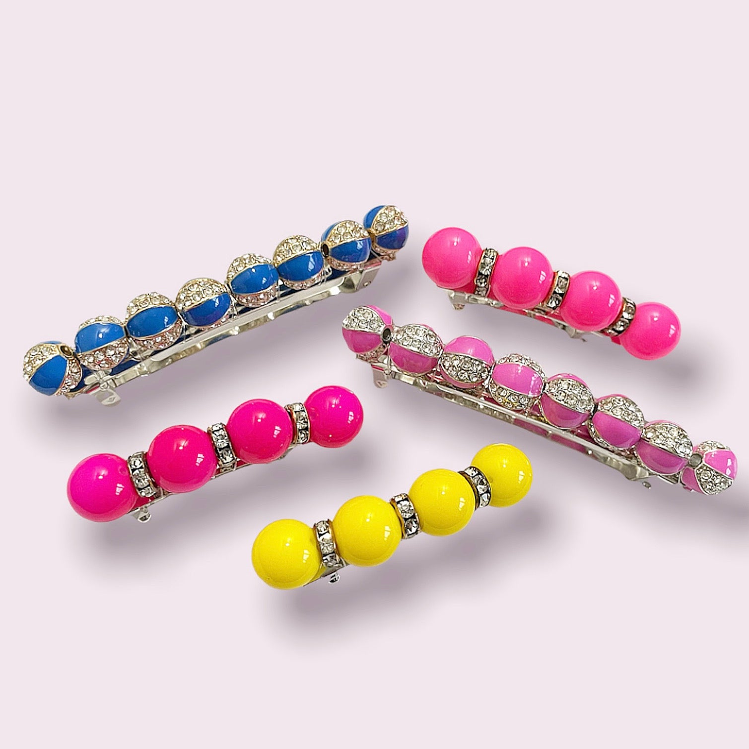 Mini Bauble Crystal Barrette