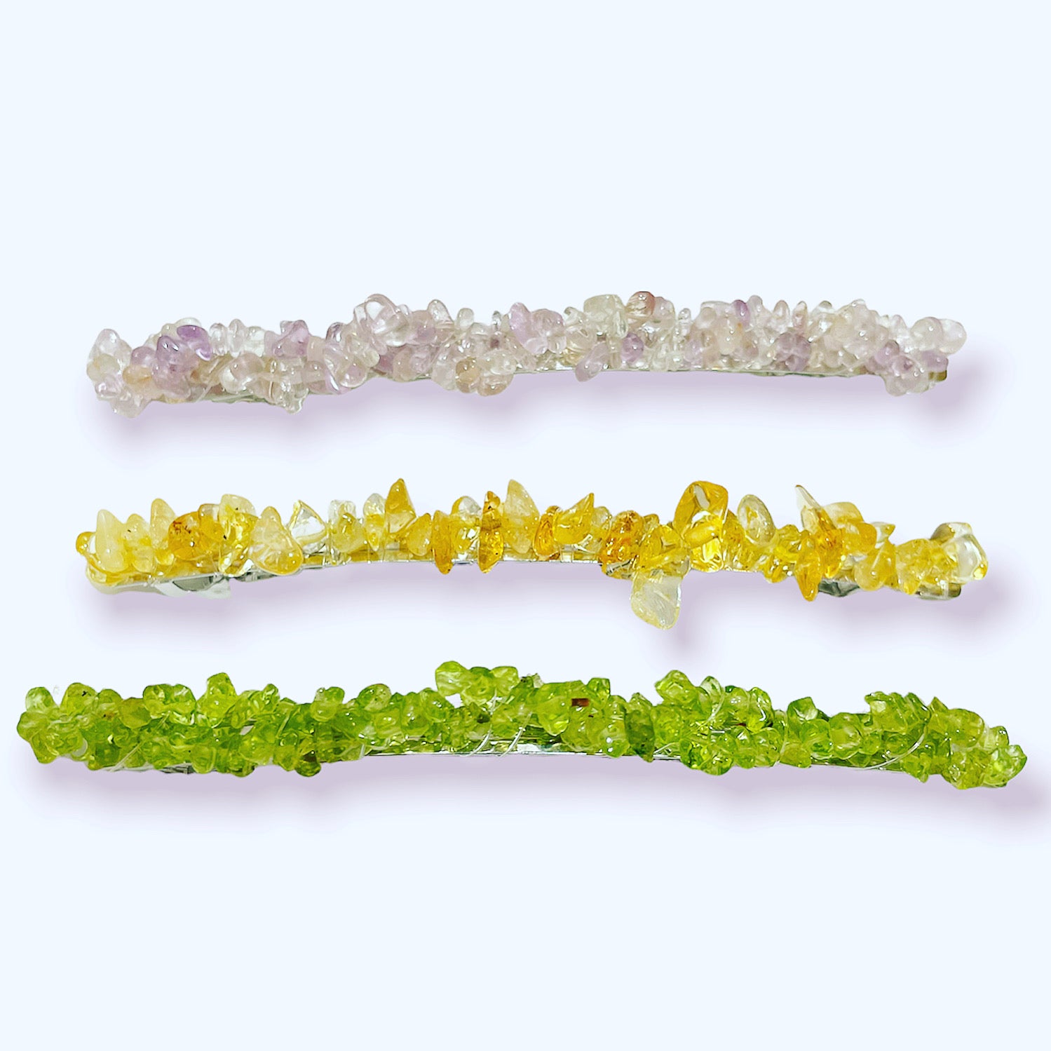 Rock Crystal Barrette