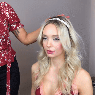 Moxie x Hettie “Ocean Pearl Headband”