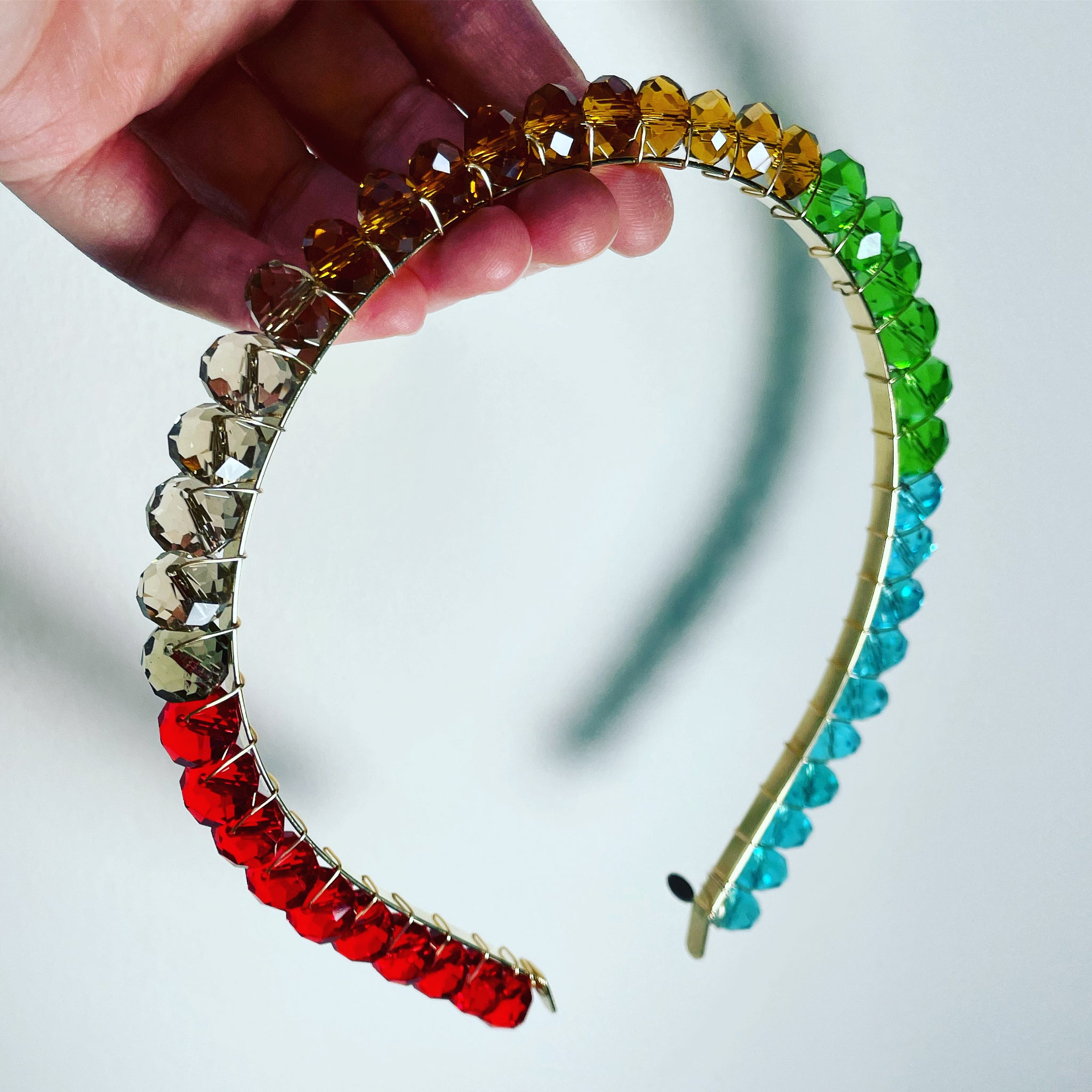 Crystal Colorblock Crown