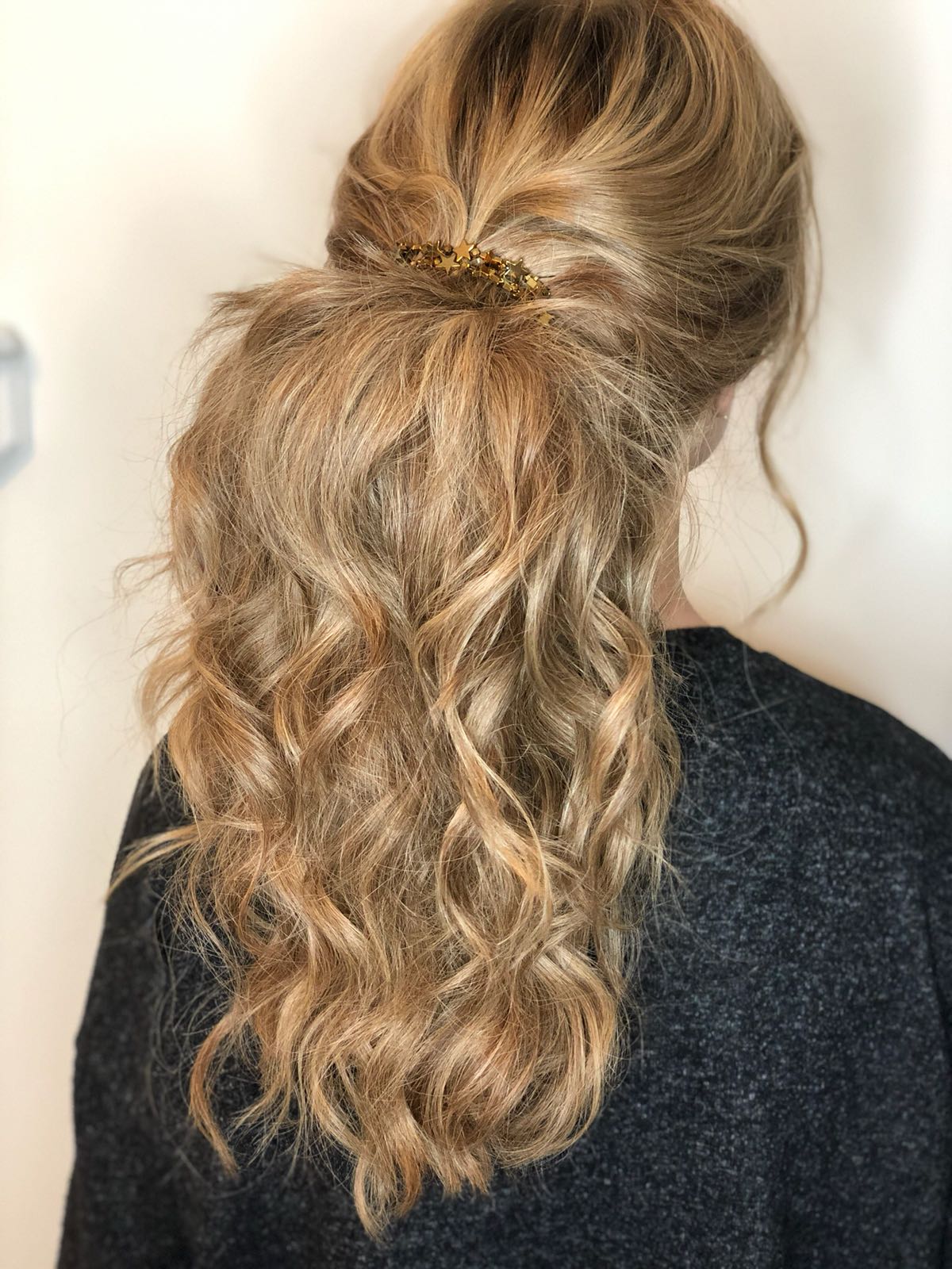 Metal Star Beaded Headpiece