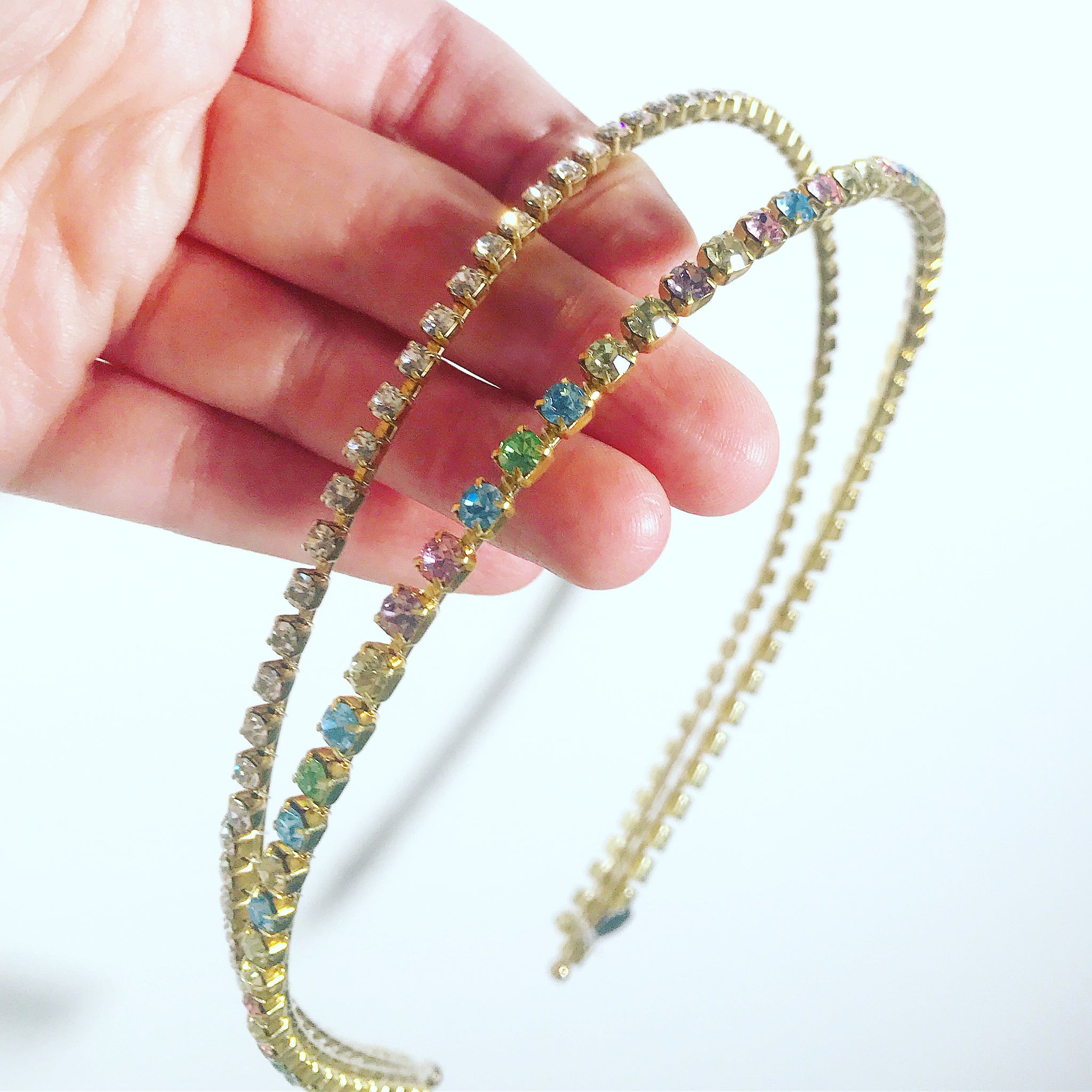 Rainbow Crystal Headpiece