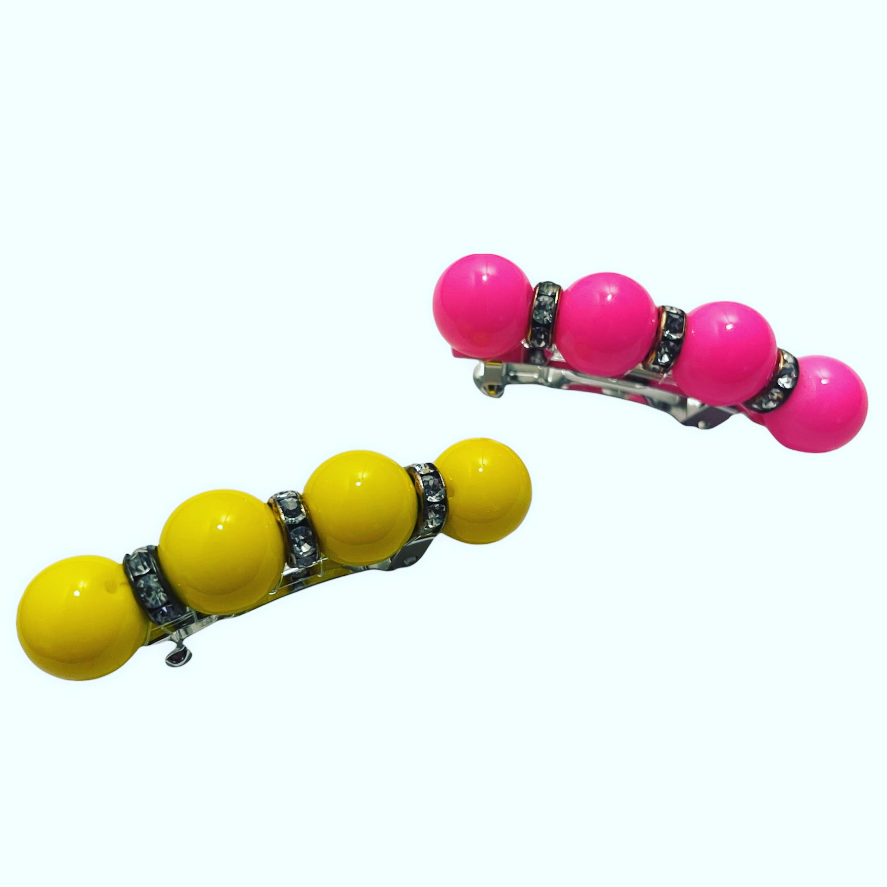 Mini Bauble Crystal Barrette