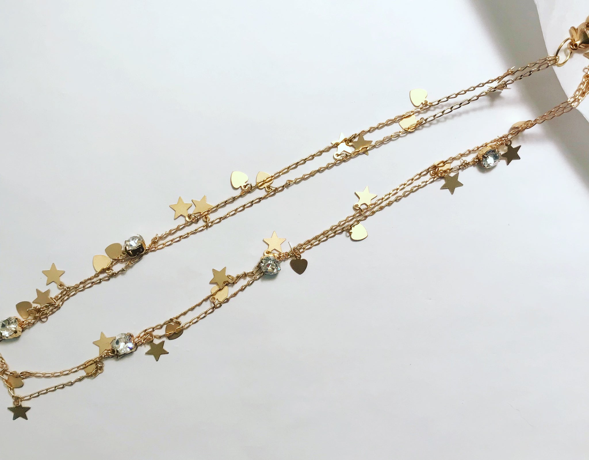 Celestial Crystal Hair Chain