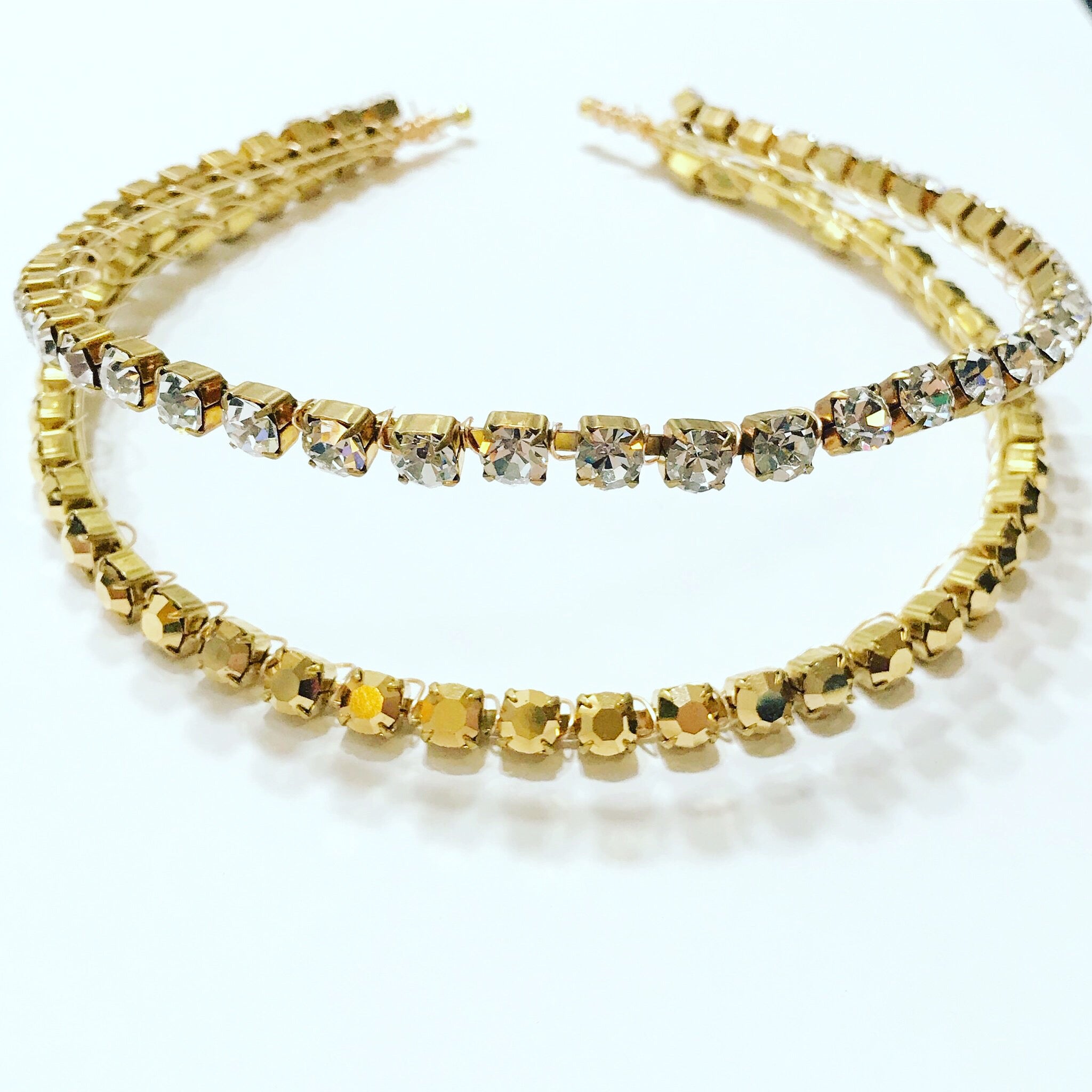 Crystal Chain Headpiece