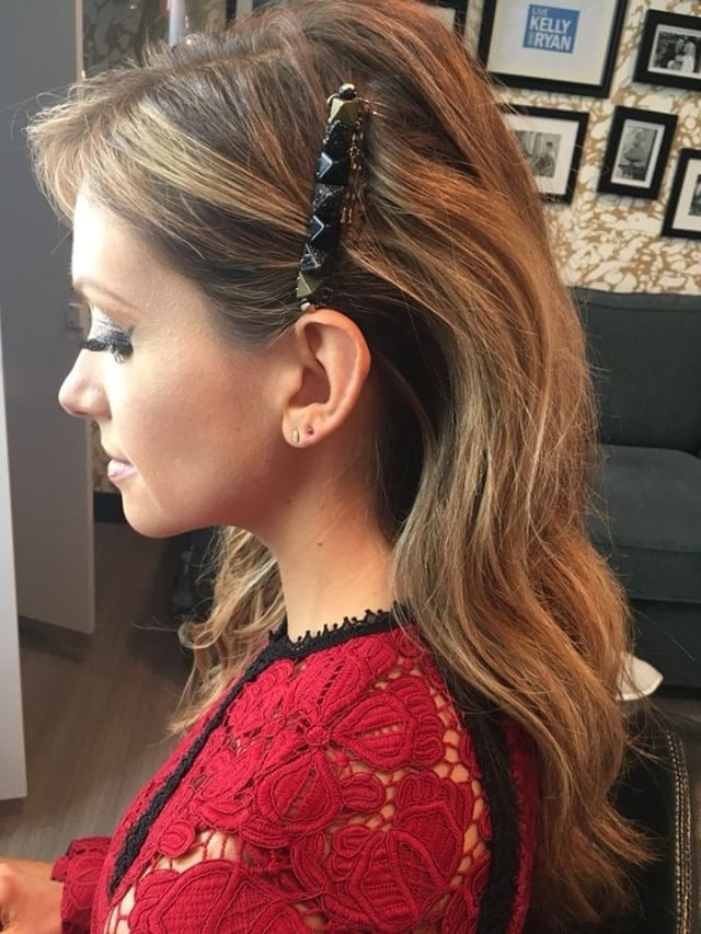 Gunmetal Crystal Spike Pyramid Hair Comb