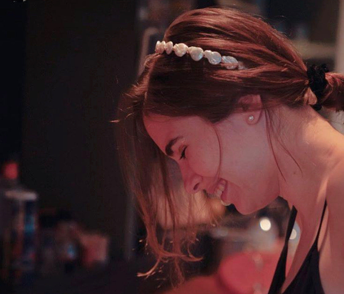 Moxie x Hettie “Ocean Pearl Headband”