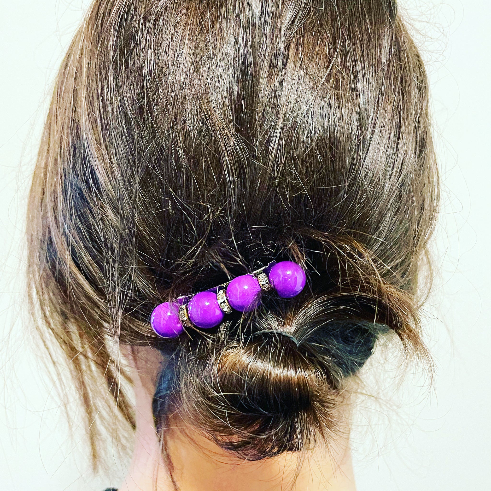 Mini Bauble Crystal Barrette