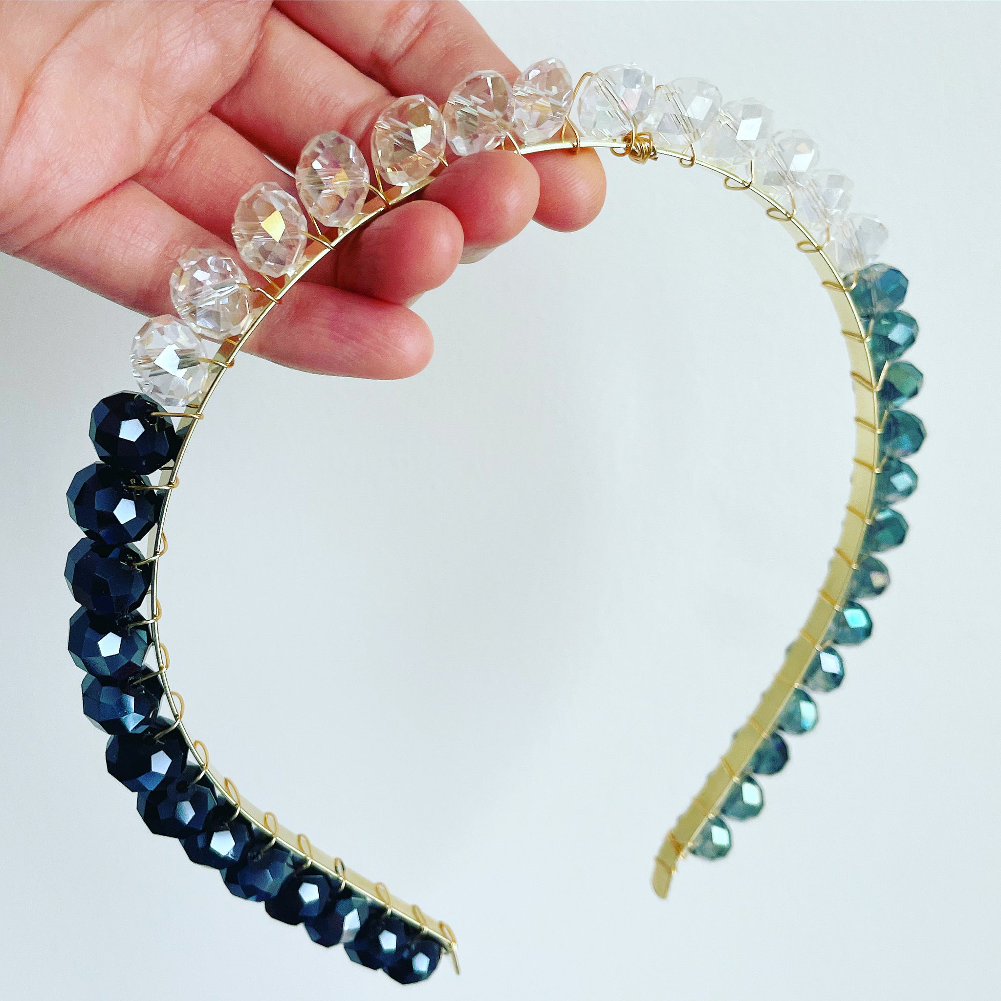 Crystal Colorblock Crown