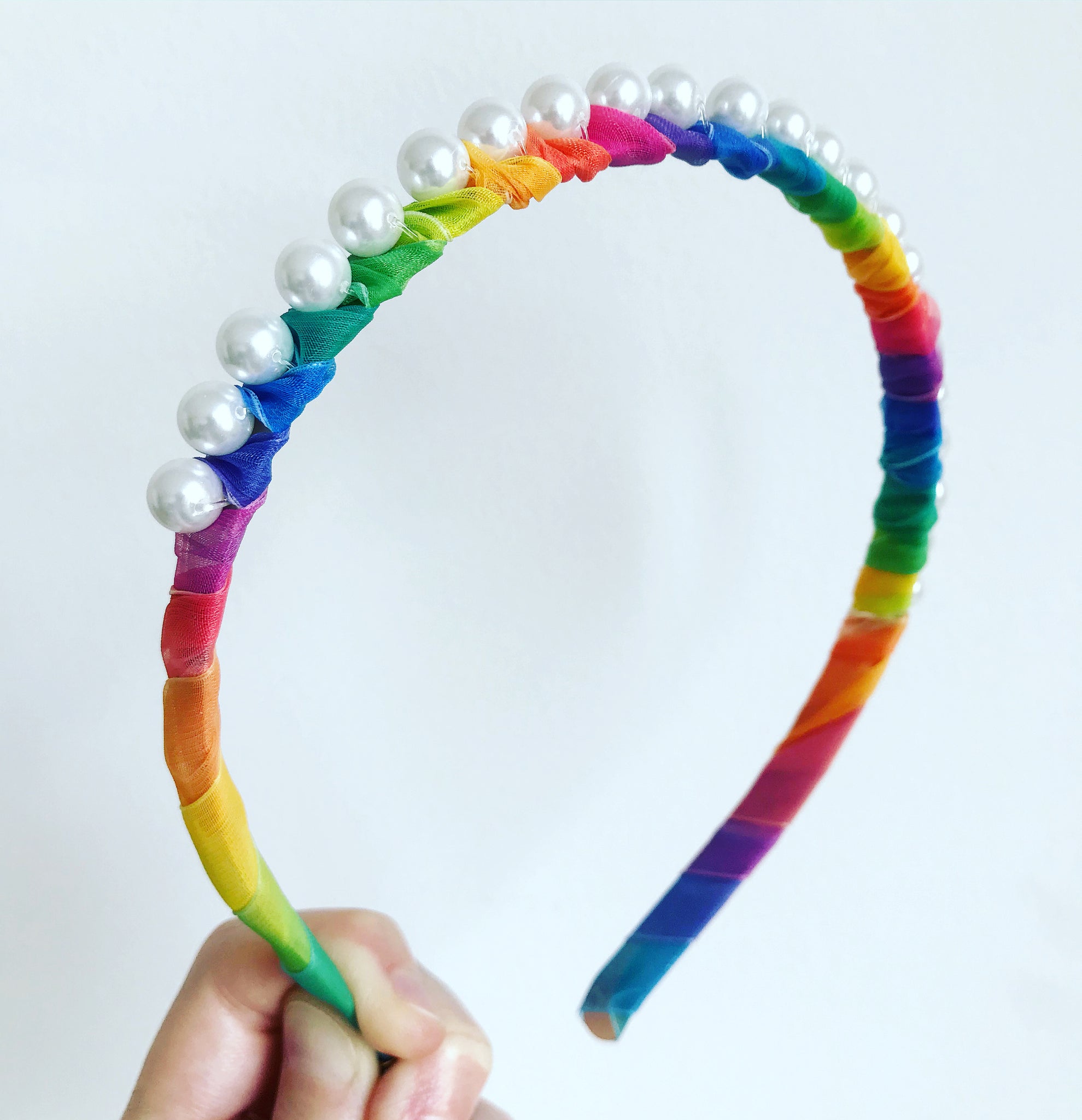 Rainbow Pearl Crown