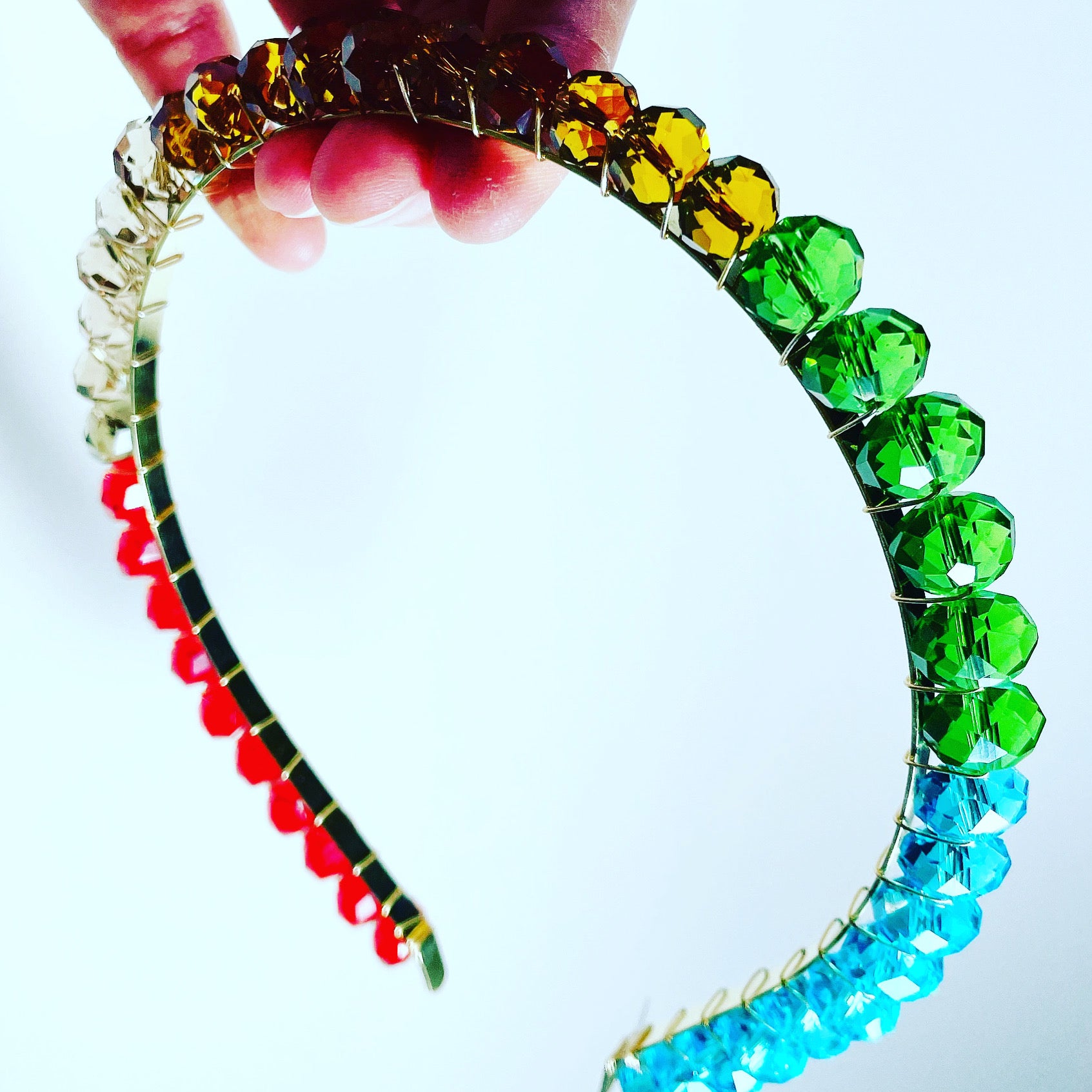 Crystal Colorblock Crown