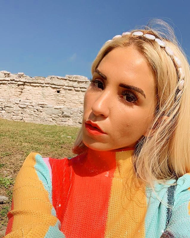 Moxie x Hettie “Ocean Pearl Headband”