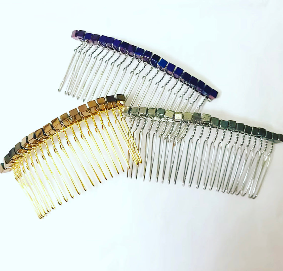 Hematite Cube Comb