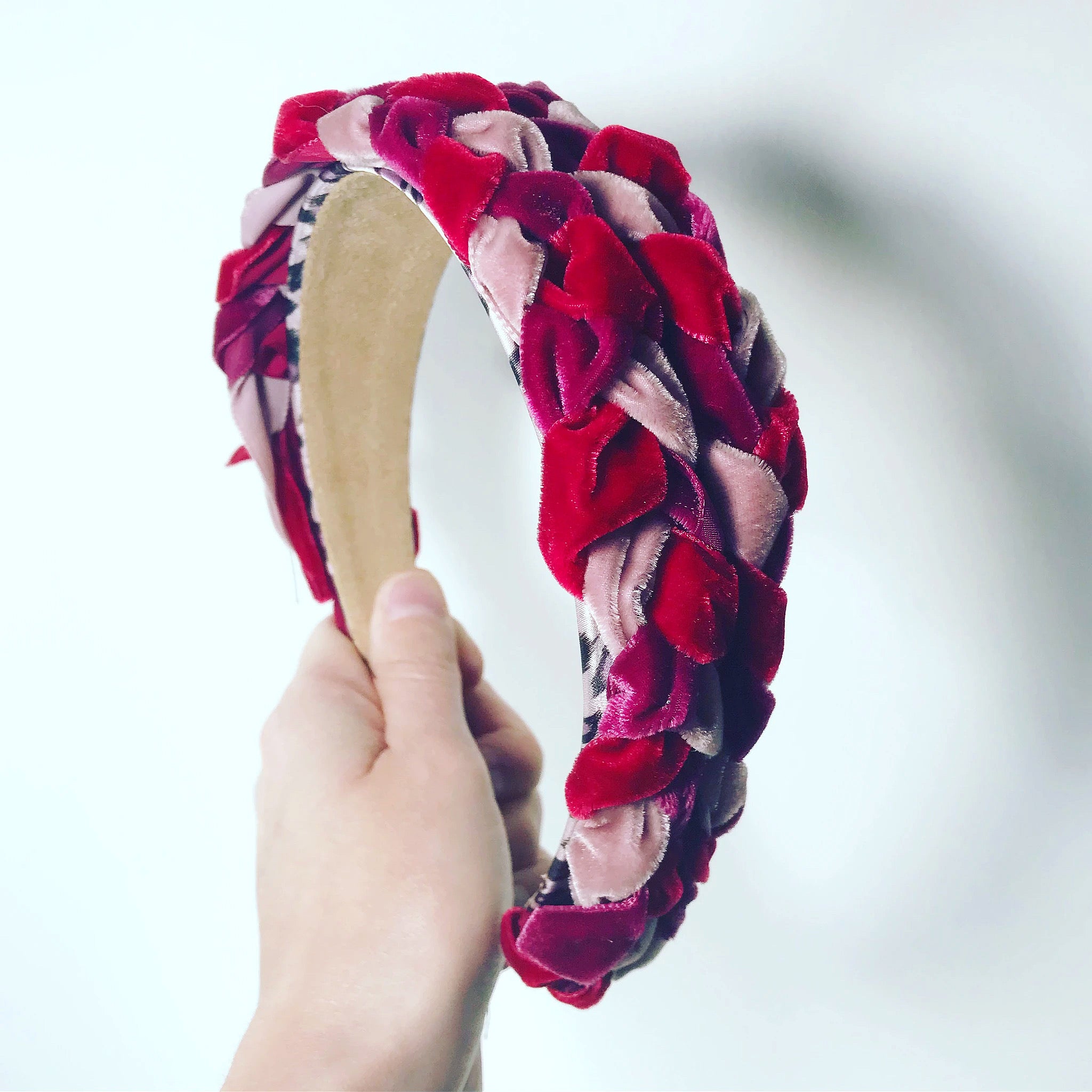 Double Braided Velvet Headband