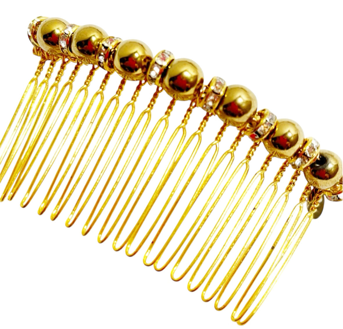 Studded Crystal Comb