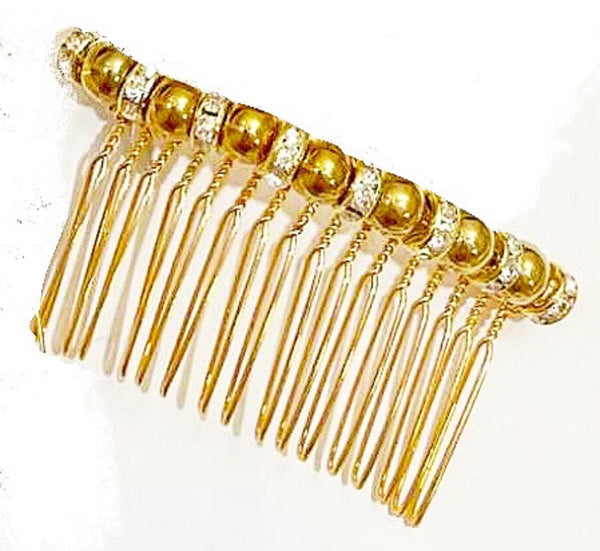 Studded Crystal Comb